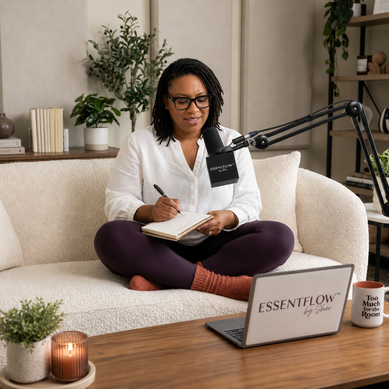 Shae Thomas, Founder of ESSENTFLOW™